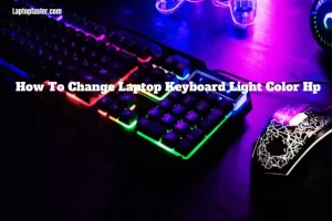 How To Change Laptop Keyboard Light Color Hp