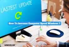 How To Increase Computer Speed Windows 7