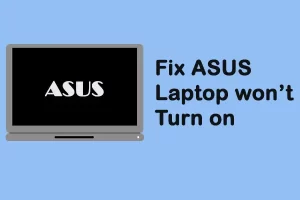 Turn On Your Asus Laptop