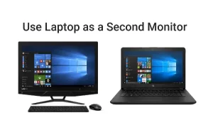 Use a Laptop as a Second Monitor