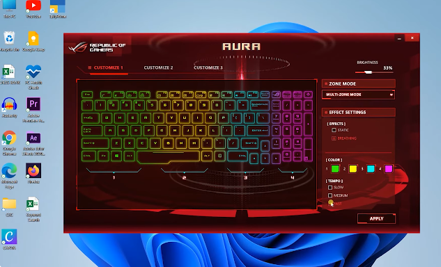Change Laptop Keyboard Light Color Asus