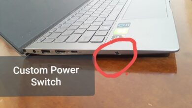 Where is the Power Button on Asus Laptop