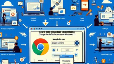 How To Make Outlook Open Links in Chrome