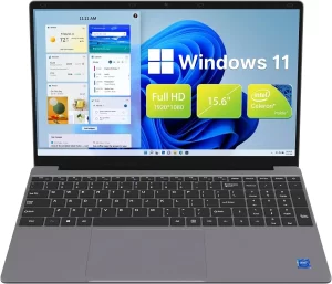 15.6'' Laptop, Windows 11 Laptop Computer