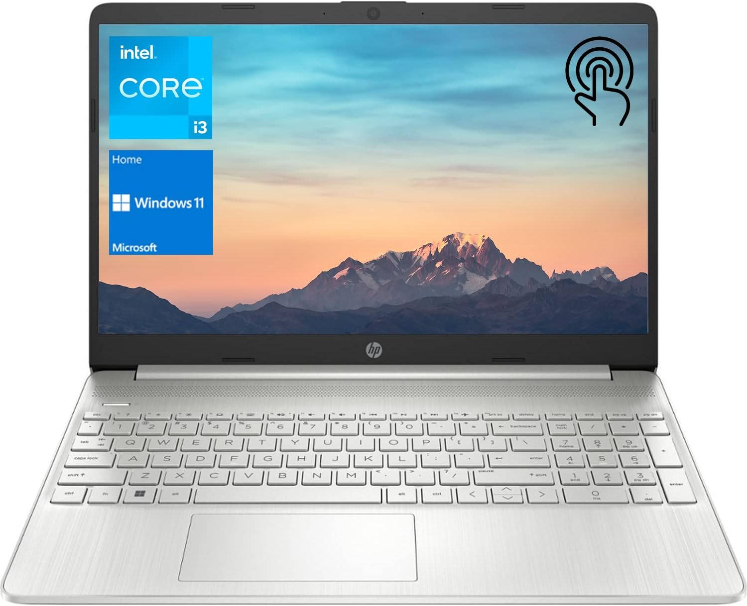 Notebook Laptop, 15.6" Hd Touchscreen, Intel Core I3-1115g4 Processor