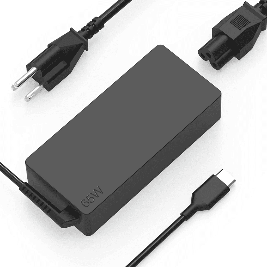 USB C 65W Laptop Charger for Lenovo ThinkPad Yoga Chromebook IdeaPad Charger Fast Charging