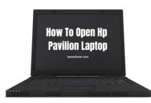 How To Open Hp Pavilion Laptop