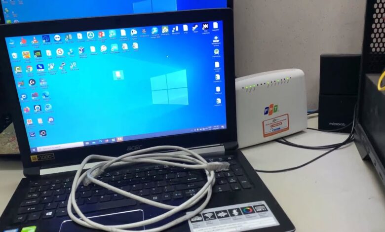 How to Connect Ethernet Cable to Acer Laptop