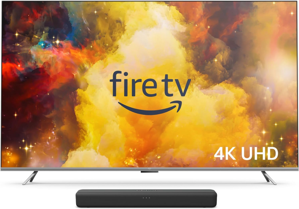 Amazon Fire TV Omni Series 65" with Fire TV Soundbar